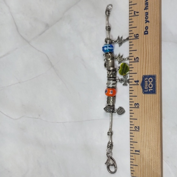 Vintage RMN Add-A-Bead Charm Bracelet - Picture 5 of 6